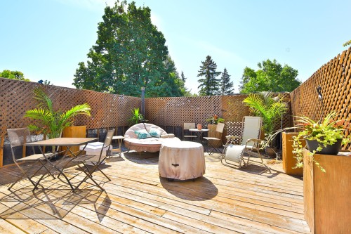 Terrasse - 2130 Av. Bourgogne, Chambly, QC - Outdoor With Deck Patio Veranda With Exterior