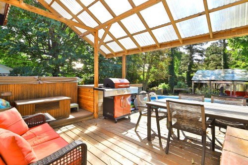 Terrasse - 2130 Av. Bourgogne, Chambly, QC - Outdoor With Deck Patio Veranda With Exterior