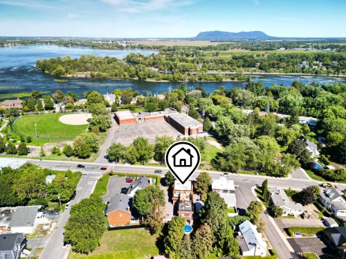 Photo aérienne - 2130 Av. Bourgogne, Chambly, QC - Outdoor With Body Of Water With View