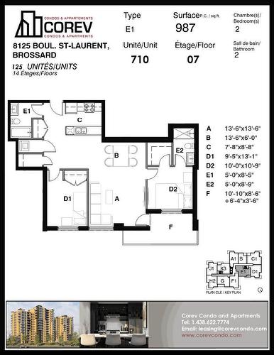 Overall view - 710-8125 Boul. St-Laurent, Brossard, QC - Other