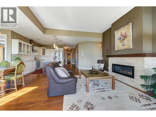 2133 Talavera Place, West Kelowna, BC - Indoor Photo Showing Living Room With Fireplace