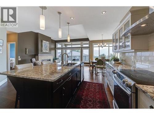 2133 Talavera Place, West Kelowna, BC - Indoor Photo Showing Kitchen With Double Sink With Upgraded Kitchen