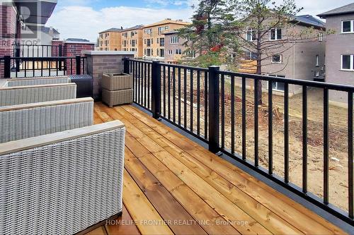 Kitchen/Dining Terrace - 40 Chiara Rose Lane, Richmond Hill, ON - Outdoor With Balcony With Exterior