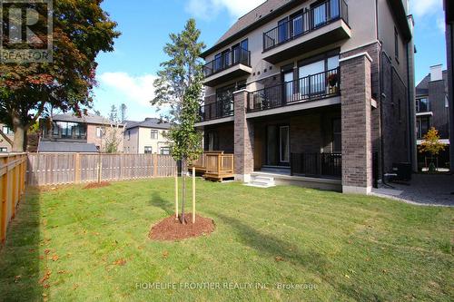 Backyard - 40 Chiara Rose Lane, Richmond Hill, ON - Outdoor With Balcony