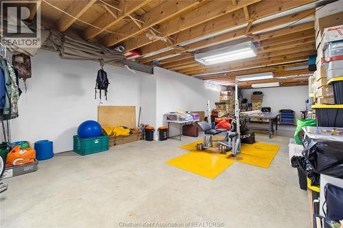 21640 Pinehurst Crescent, Chatham-Kent, ON - Indoor Photo Showing Basement