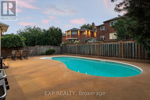1221 Creekside Drive, Oakville, ON - Outdoor With In Ground Pool With Backyard