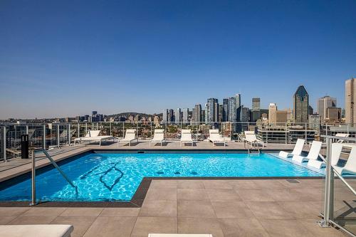 Pool - 712-100 Rue Murray, Montréal (Le Sud-Ouest), QC - Outdoor With In Ground Pool With View