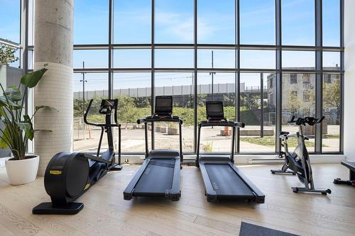 Exercise room - 712-100 Rue Murray, Montréal (Le Sud-Ouest), QC - Indoor Photo Showing Gym Room