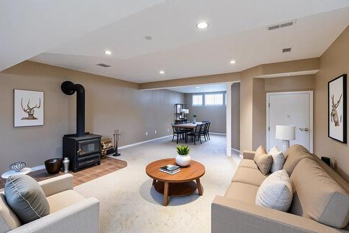 Salle familiale - 1344 Rue Des Hirondelles, Gatineau (Gatineau), QC - Indoor Photo Showing Living Room With Fireplace