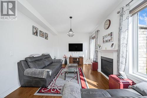366 Porter Drive, Woodstock, ON - Indoor Photo Showing Living Room With Fireplace