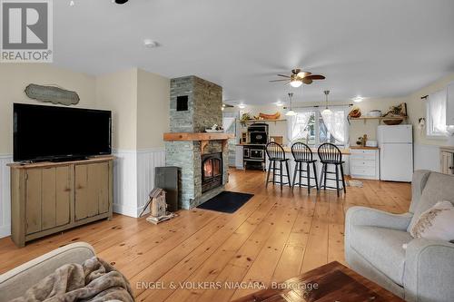 75573 Elliott Street, Bluewater (Bayfield), ON - Indoor Photo Showing Living Room With Fireplace