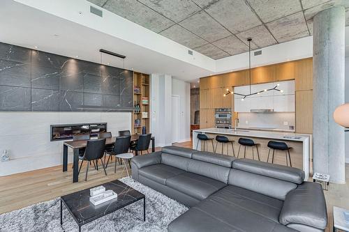 Other - Ph2-1-1330 Rue Olier, Montréal (Le Sud-Ouest), QC - Indoor Photo Showing Living Room