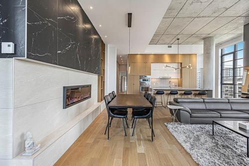 Other - Ph2-1-1330 Rue Olier, Montréal (Le Sud-Ouest), QC - Indoor With Fireplace