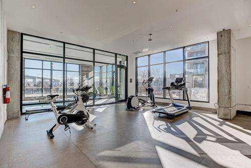 Exercise room - Ph2-1-1330 Rue Olier, Montréal (Le Sud-Ouest), QC - Indoor Photo Showing Gym Room