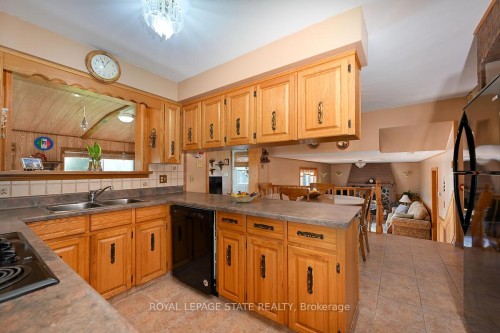 53 Glover Road, Hamilton, ON - Indoor Photo Showing Kitchen With Double Sink