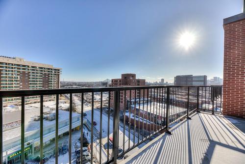 Balcony - 901-1971 Rue Du Havre, Montréal (Ville-Marie), QC - Outdoor With View