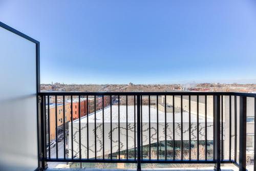 Balcony - 901-1971 Rue Du Havre, Montréal (Ville-Marie), QC - Outdoor With View