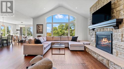 939 Bogdanovic Way, Huron-Kinloss, ON - Indoor Photo Showing Living Room With Fireplace
