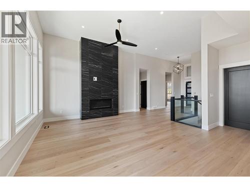 2531 Pinnacle Ridge Drive, West Kelowna, BC - Indoor With Fireplace