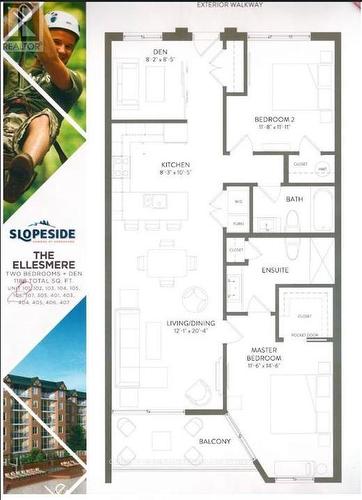 Floor Plan - 406 - 80 Horseshoe Boulevard, Oro-Medonte, ON - Other