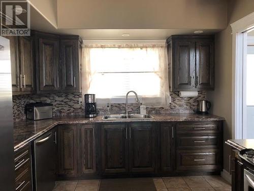 5 Local Road, Mainland, NL - Indoor Photo Showing Kitchen With Double Sink