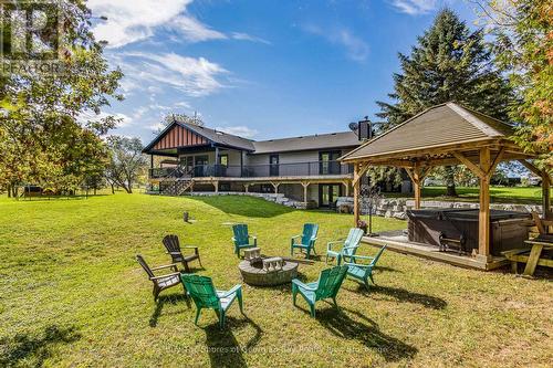 399 Dawson'S Side Road, Tiny, ON - Outdoor With Deck Patio Veranda With Backyard