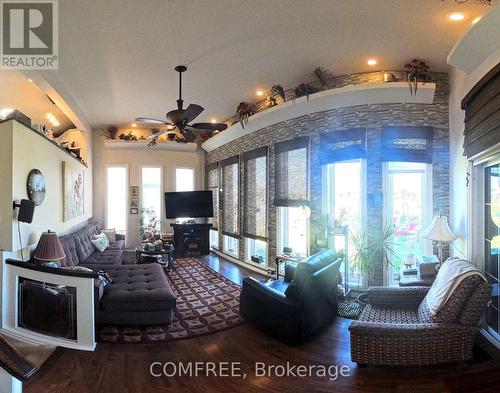187 Terra Lou Drive, Lakeshore, ON - Indoor Photo Showing Living Room With Fireplace