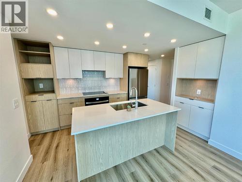 1488 Bertram Street Unit# 2110, Kelowna, BC - Indoor Photo Showing Kitchen With Double Sink With Upgraded Kitchen