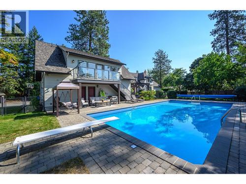 2202 26 Street, Vernon, BC - Outdoor With In Ground Pool With Deck Patio Veranda With Backyard