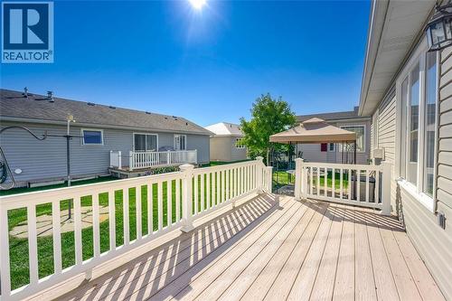 5700 Blackwell Sideroad Unit# 328, Sarnia, ON - Outdoor With Deck Patio Veranda With Exterior