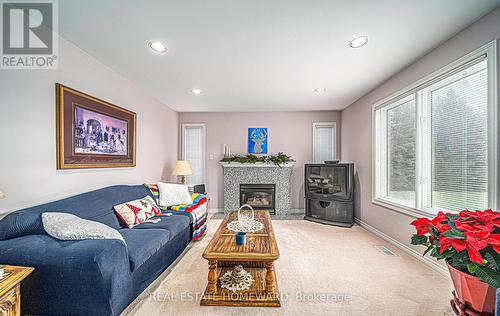5097 14Th Avenue, Markham, ON - Indoor Photo Showing Living Room With Fireplace