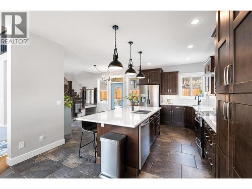 2501 Bremner Avenue, Merritt, BC - Indoor Photo Showing Kitchen With Double Sink With Upgraded Kitchen
