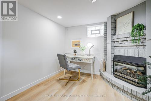 176 Mckee Avenue, Toronto, ON - Indoor With Fireplace