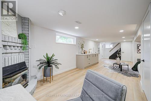 176 Mckee Avenue, Toronto, ON - Indoor With Fireplace