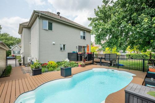Face arrière - 52 Rue De Lourtel, Saint-Jean-Sur-Richelieu, QC - Outdoor With Deck Patio Veranda With Exterior