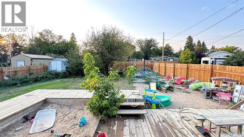 433 Garfield Street, Davidson, SK - Outdoor With Deck Patio Veranda With Backyard