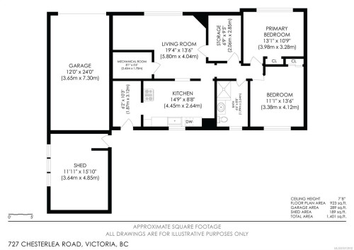 727 Chesterlea Rd, Saanich, BC 