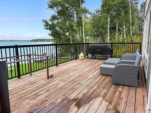40 Birch Bay, Thomas Lake, MB - Outdoor With Body Of Water With Deck Patio Veranda With Exterior