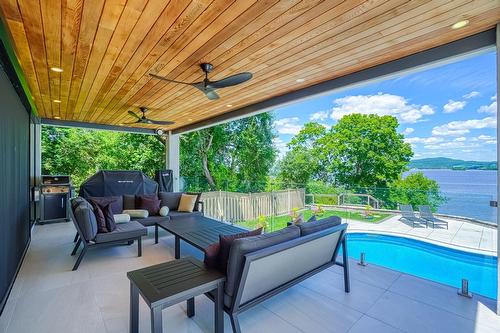 Terrasse - 598 Rue Main, Hudson, QC - Outdoor With Deck Patio Veranda With Exterior