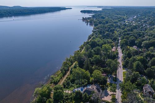 Photo aérienne - 598 Rue Main, Hudson, QC - Outdoor With Body Of Water With View