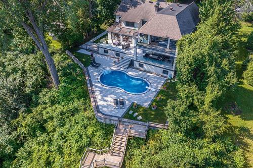 Photo aérienne - 598 Rue Main, Hudson, QC - Outdoor