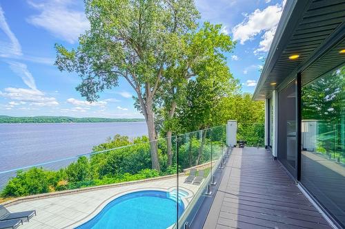 Terrasse - 598 Rue Main, Hudson, QC - Outdoor With View