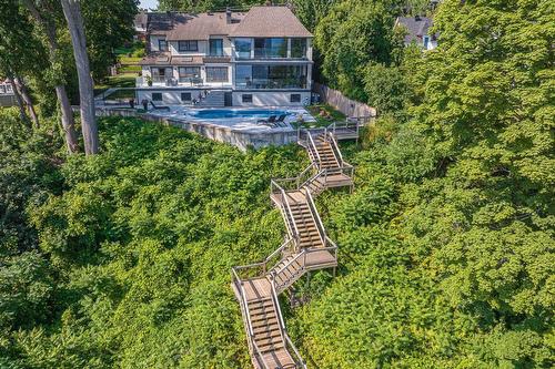 Photo aérienne - 598 Rue Main, Hudson, QC - Outdoor