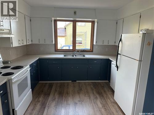 112 5Th Avenue N, Big River, SK - Indoor Photo Showing Kitchen With Double Sink