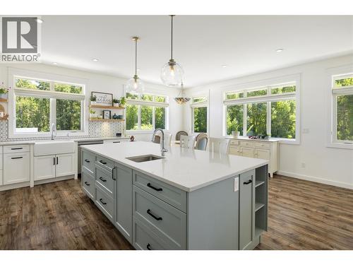 Kitchen - 6984 Highway 6, Coldstream, BC - Indoor Photo Showing Kitchen With Upgraded Kitchen