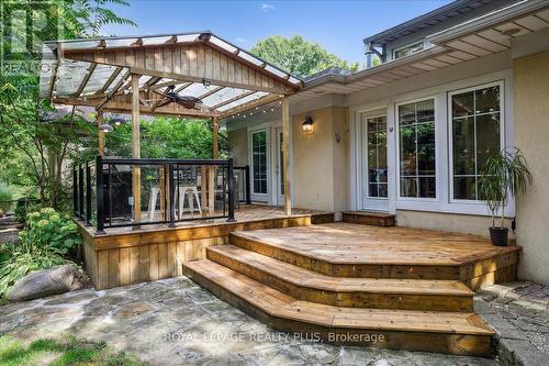 409 River Side Drive, Oakville, ON - Outdoor With Deck Patio Veranda