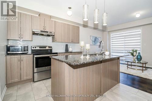 11 Graywardine Lane, Ajax, ON - Indoor Photo Showing Kitchen With Upgraded Kitchen