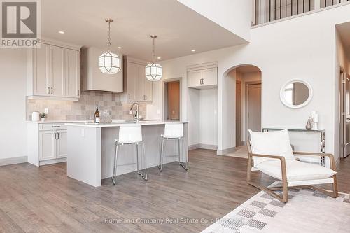 46 Trail Side Drive, St. Marys, ON - Indoor Photo Showing Kitchen With Upgraded Kitchen