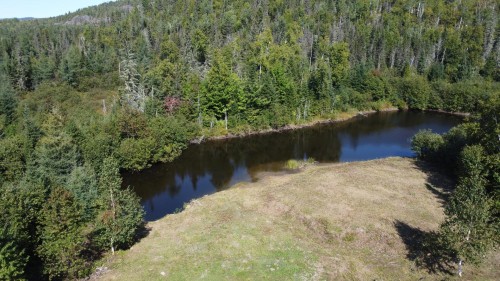 Photo aérienne - 104 Ch. De L'Étang, Petit-Saguenay, QC - Outdoor With Body Of Water With View