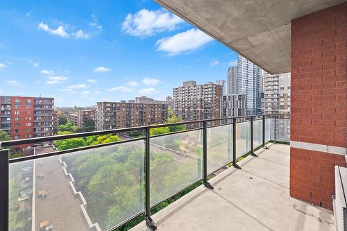Balcony - 902-550 Rue Jean-D'Estrées, Montréal (Ville-Marie), QC - Outdoor With Balcony With Exterior